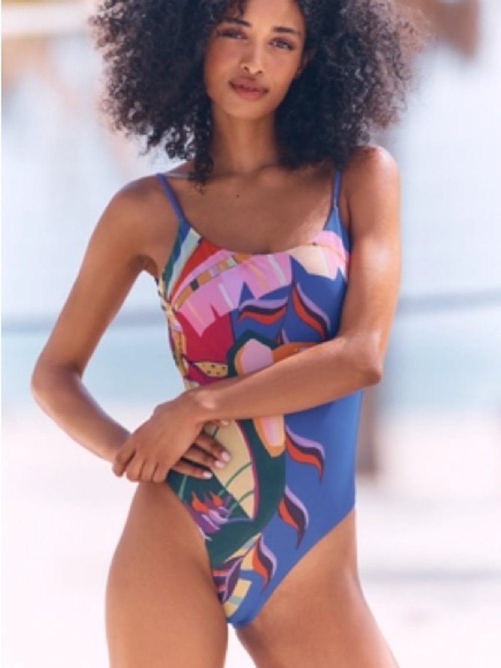 Farm Rio Tropical Scenario Swimsuit